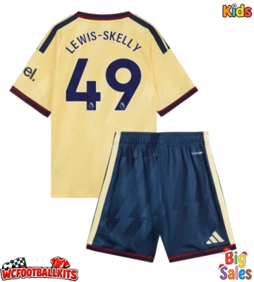 Arsenal Myles Lewis-Skelly #49 Replica Third Stadium Kit for Kids 2026-27 Short Sleeve (+ pants)